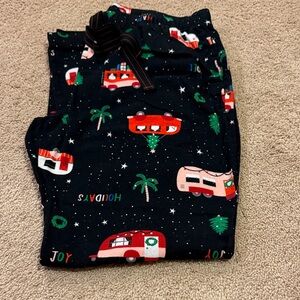 Festive Holiday Camper Pajama Pants